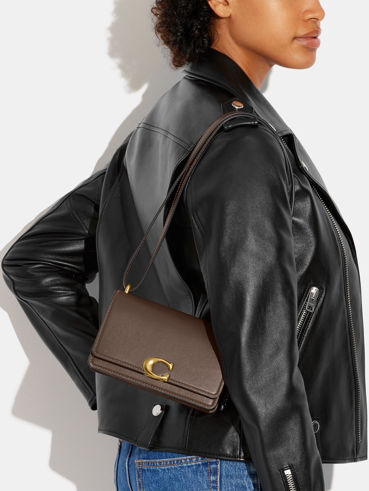 Bolsa Feminina Bandit Crossbody Marrom Coach