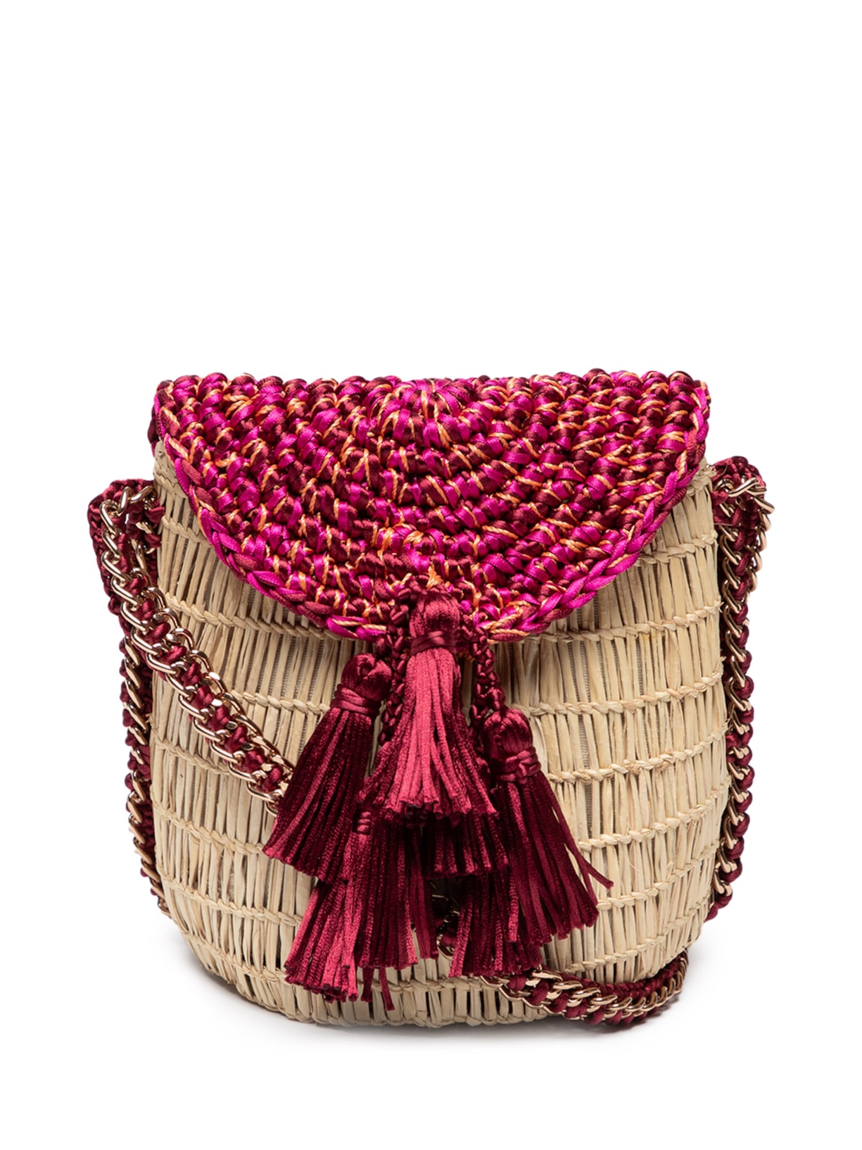 Bolsa Feminina Basket Mini Uru - Rosa