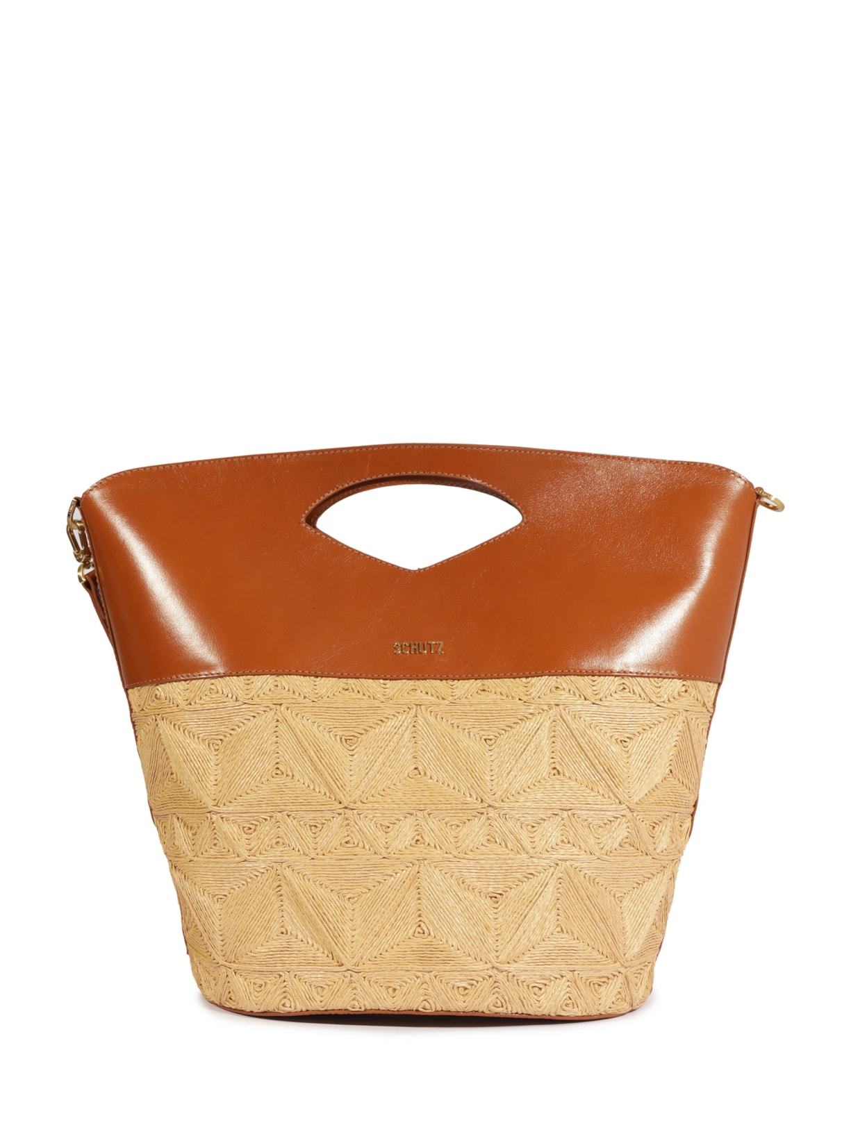 Bolsa Feminina Beach Couro - Marrom