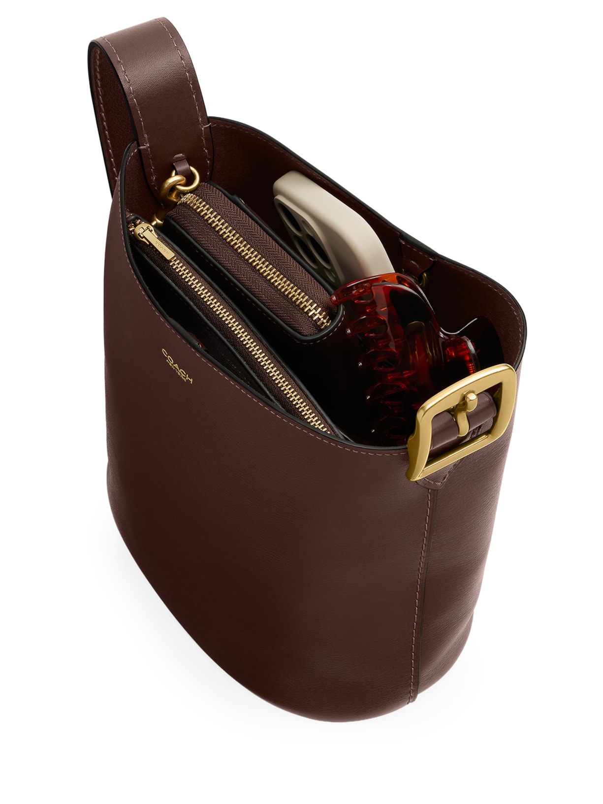 Bolsa Feminina Bleecker Bucket Marrom Coach