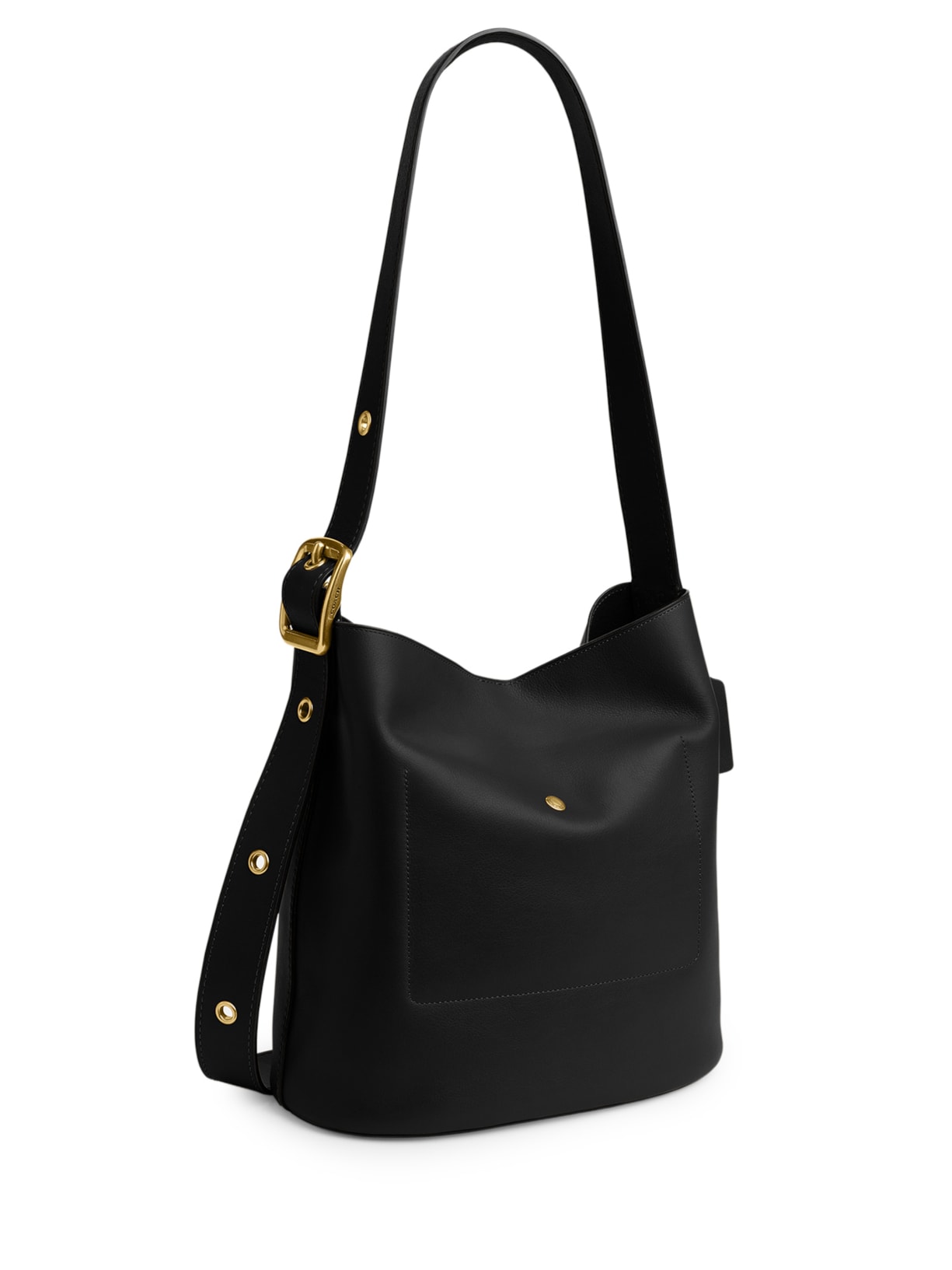 Bolsa Feminina Bleecker Bucket Média  Preto Coach