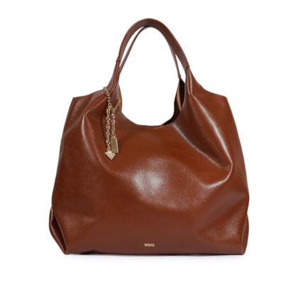 Bolsa Feminina Boho Grande Sardenha Golden - Marrom