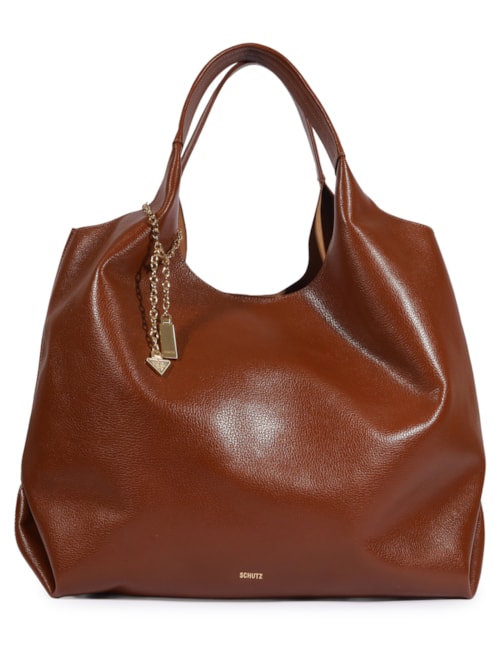 Bolsa Feminina Boho Grande Sardenha Golden - Marrom