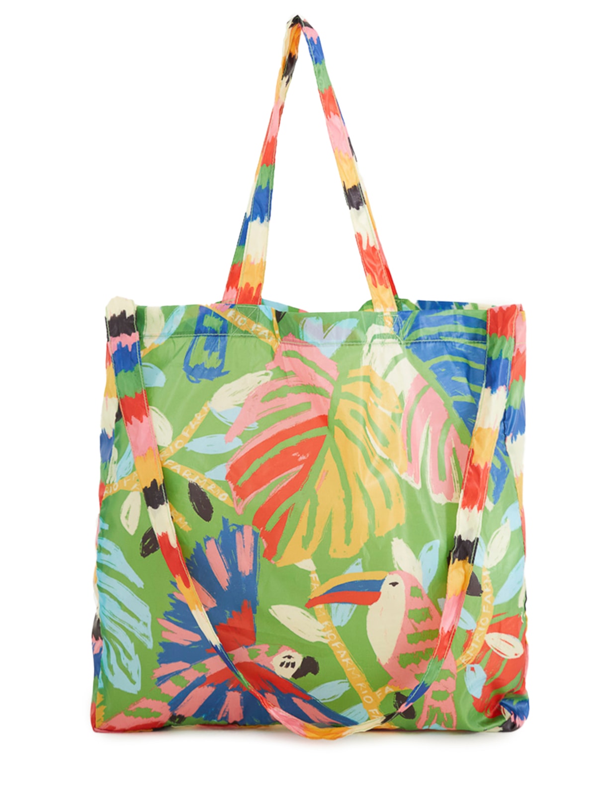 Bolsa Feminina Bolsinha Me Leva Bosque Pássaros - Verde