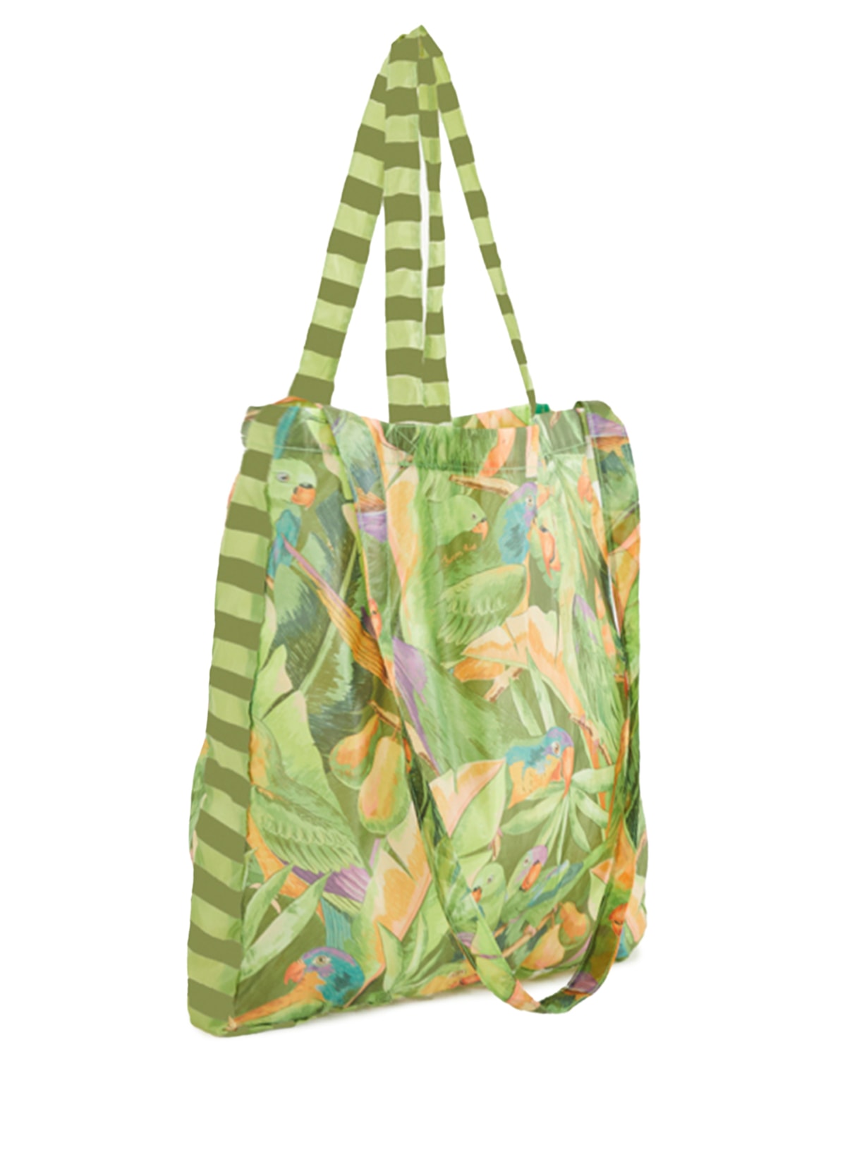 Bolsa Feminina Bolsinha Me Leva Floresta Passarinhos Verde Farm Etc