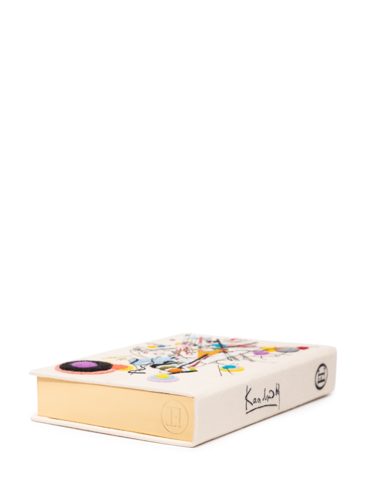 Bolsa Feminina Book Clutch Kandinsky Bege Olympia Le-tan