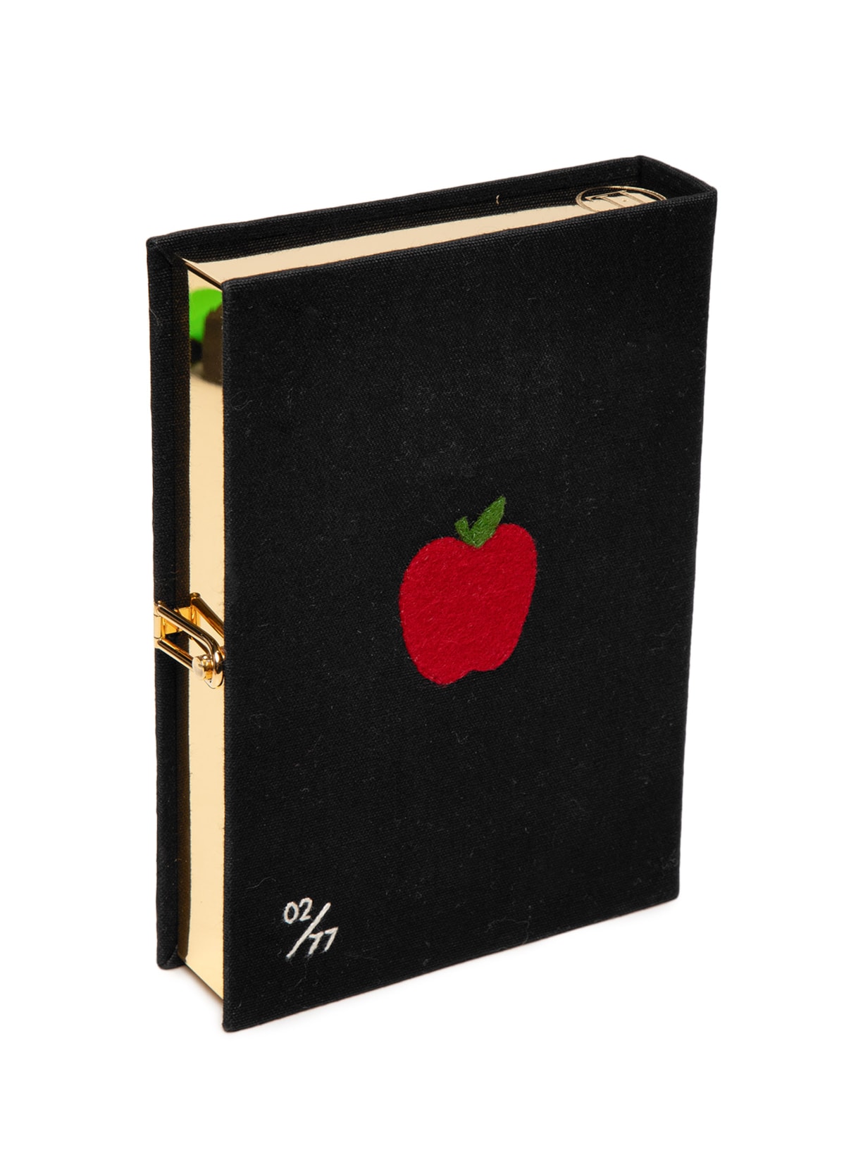 Bolsa Feminina Book Clutch New York City Black Preto Olympia Le-tan