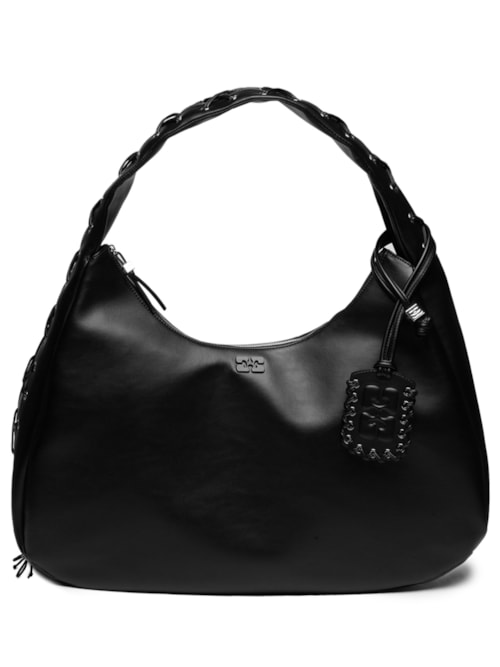 Bolsa Feminina Bou Bag Hobo XXL - Preto