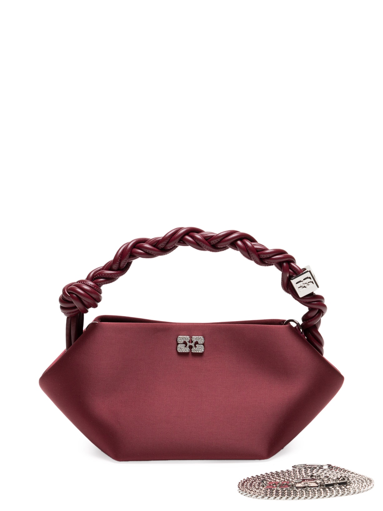 Bolsa Feminina Bou Bag Mini Soir Satin - Marrom