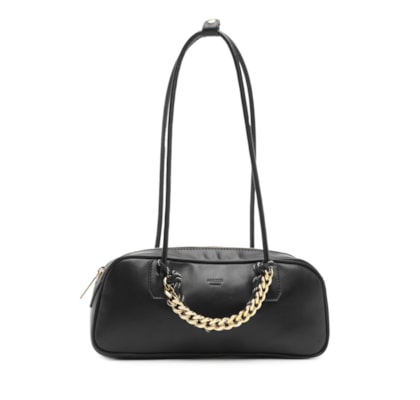 Bolsa Feminina Bowling Grande - Preto