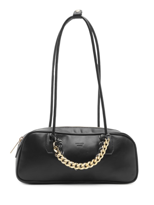 Bolsa Feminina Bowling Grande - Preto