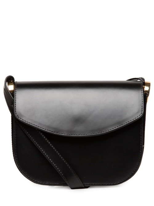Bolsa Feminina Box Leather - Preto