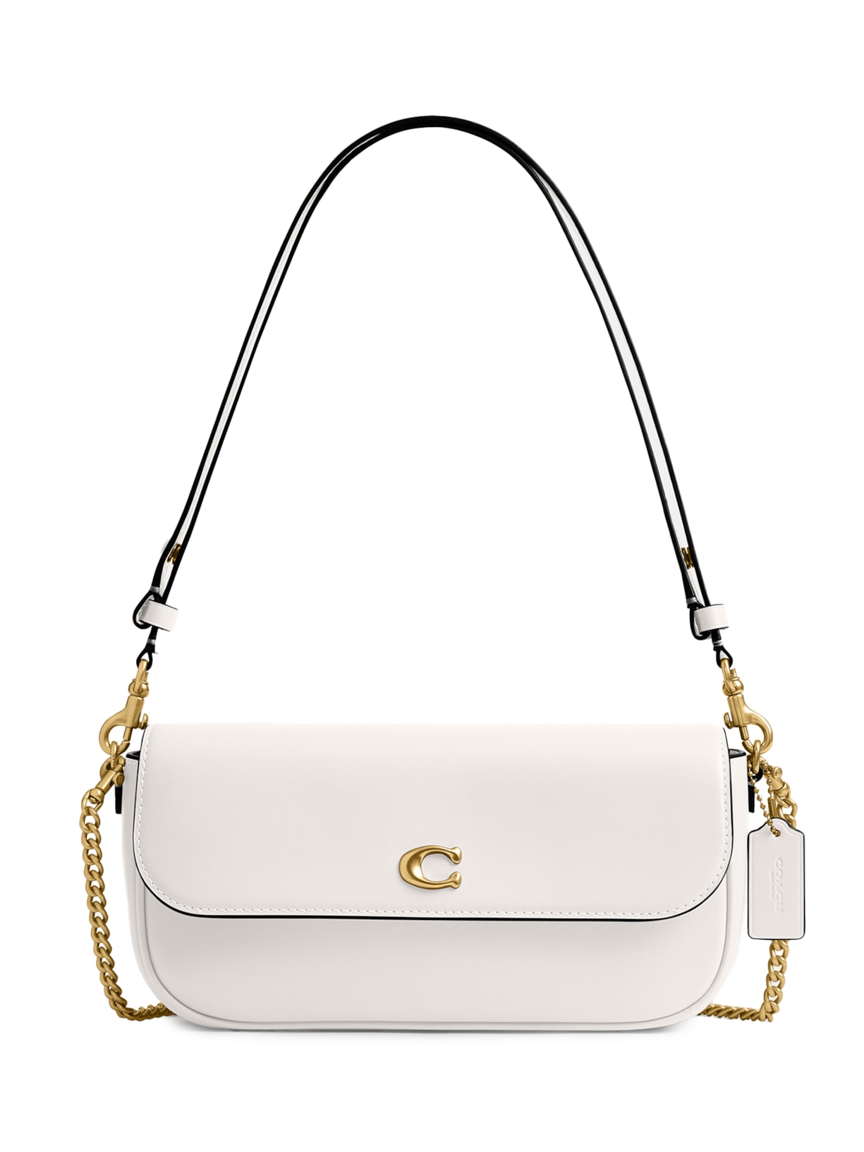 Bolsa Feminina Brook Flap Chain Branco Coach
