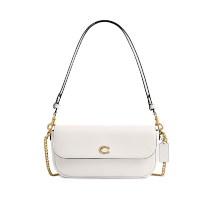 Bolsa Feminina Brook Flap Chain - Branco