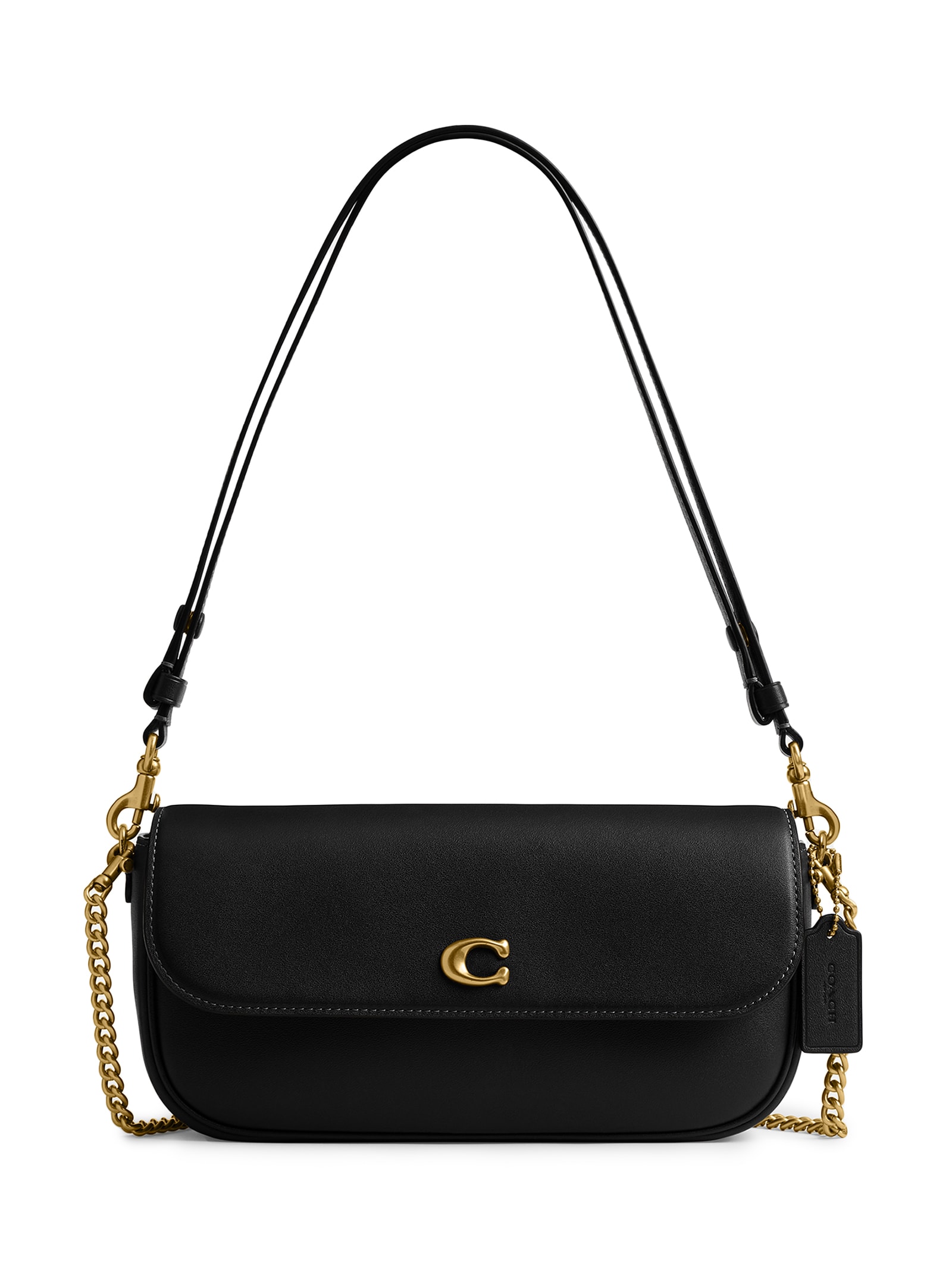 Coach - Bolsa Feminina Brook Flap Chain - Preto