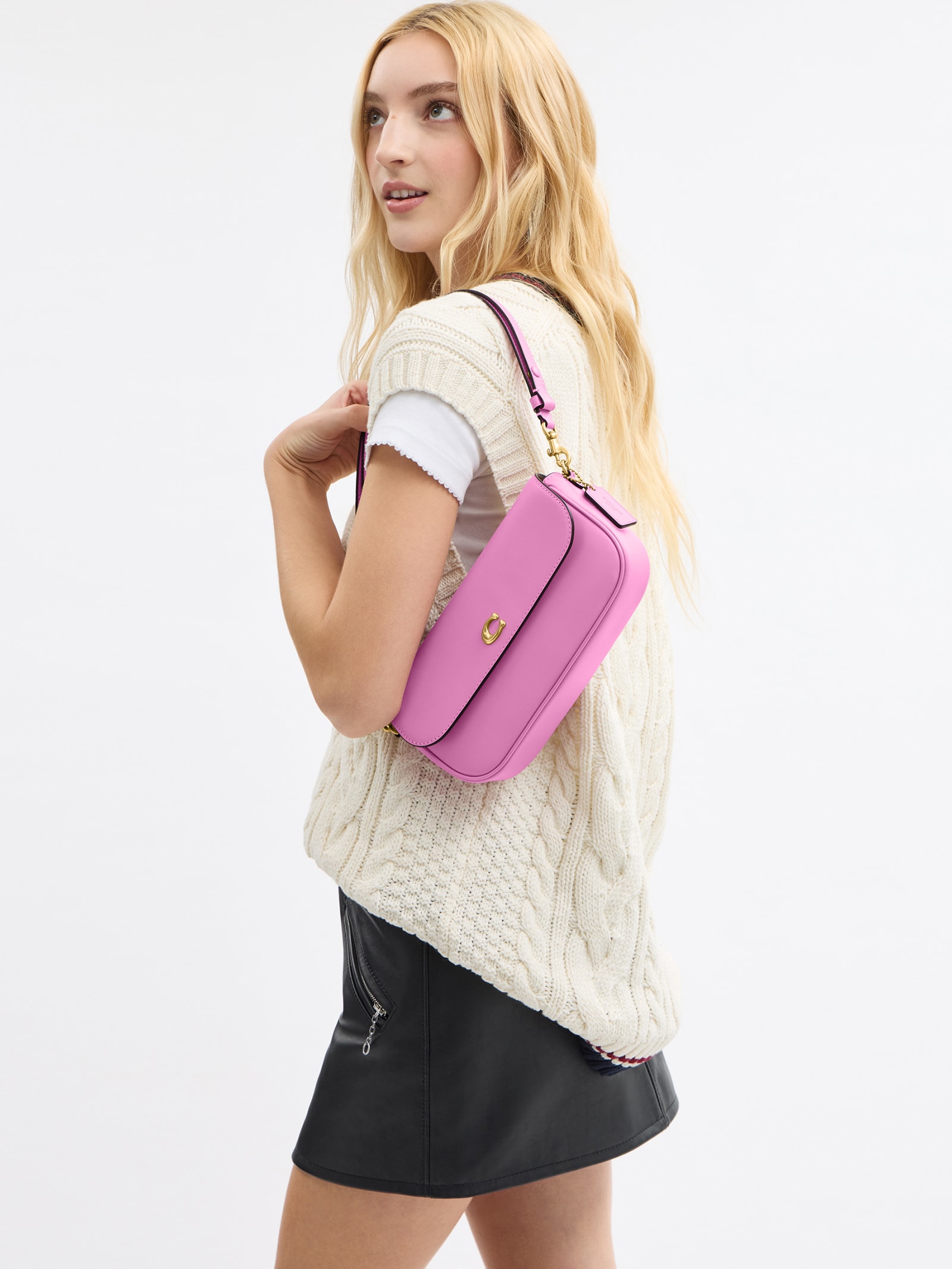 Coach - Bolsa Feminina Brook Flap Chain - Rosa