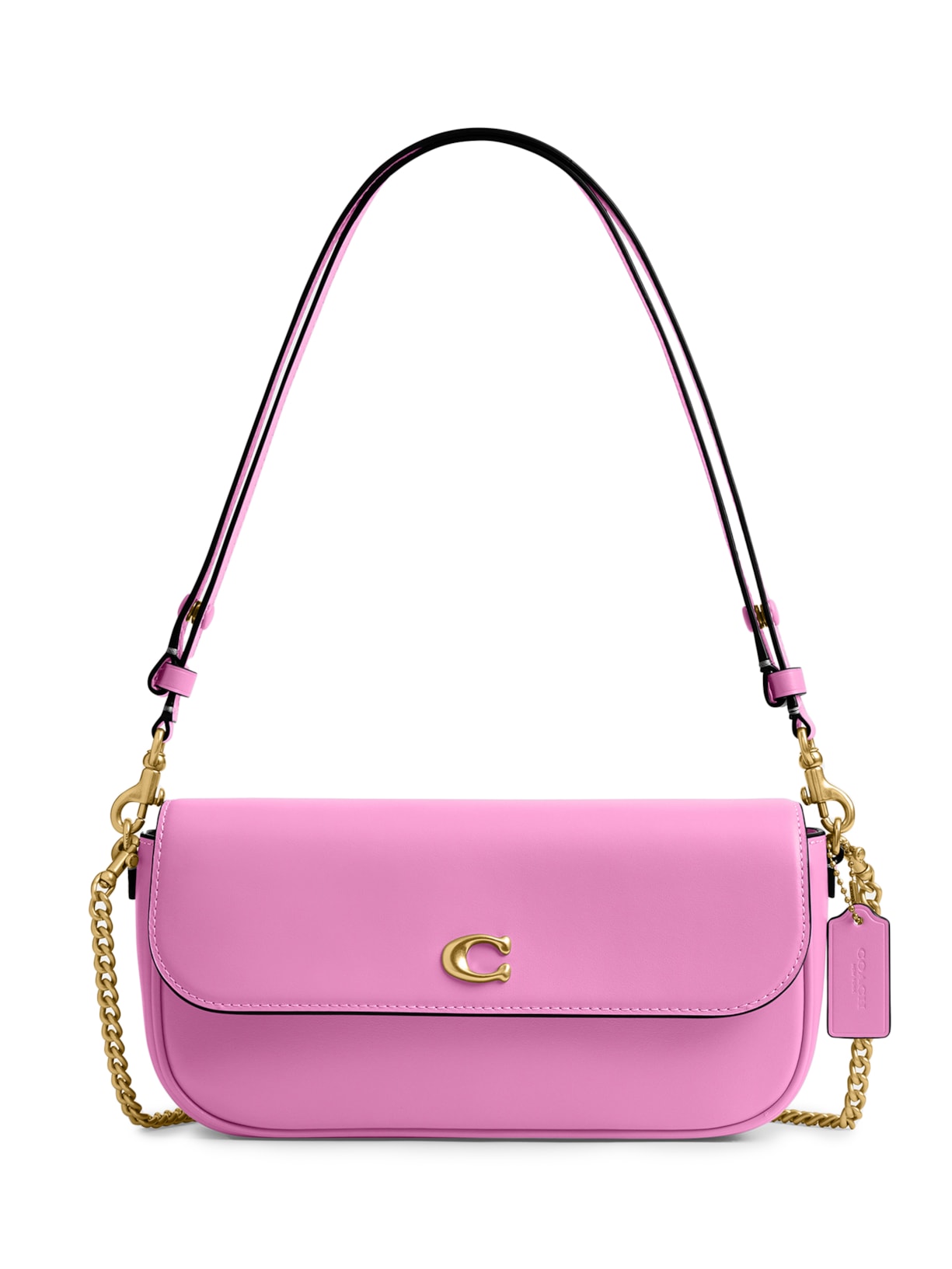 Bolsa Feminina Brook Flap Chain - Rosa
