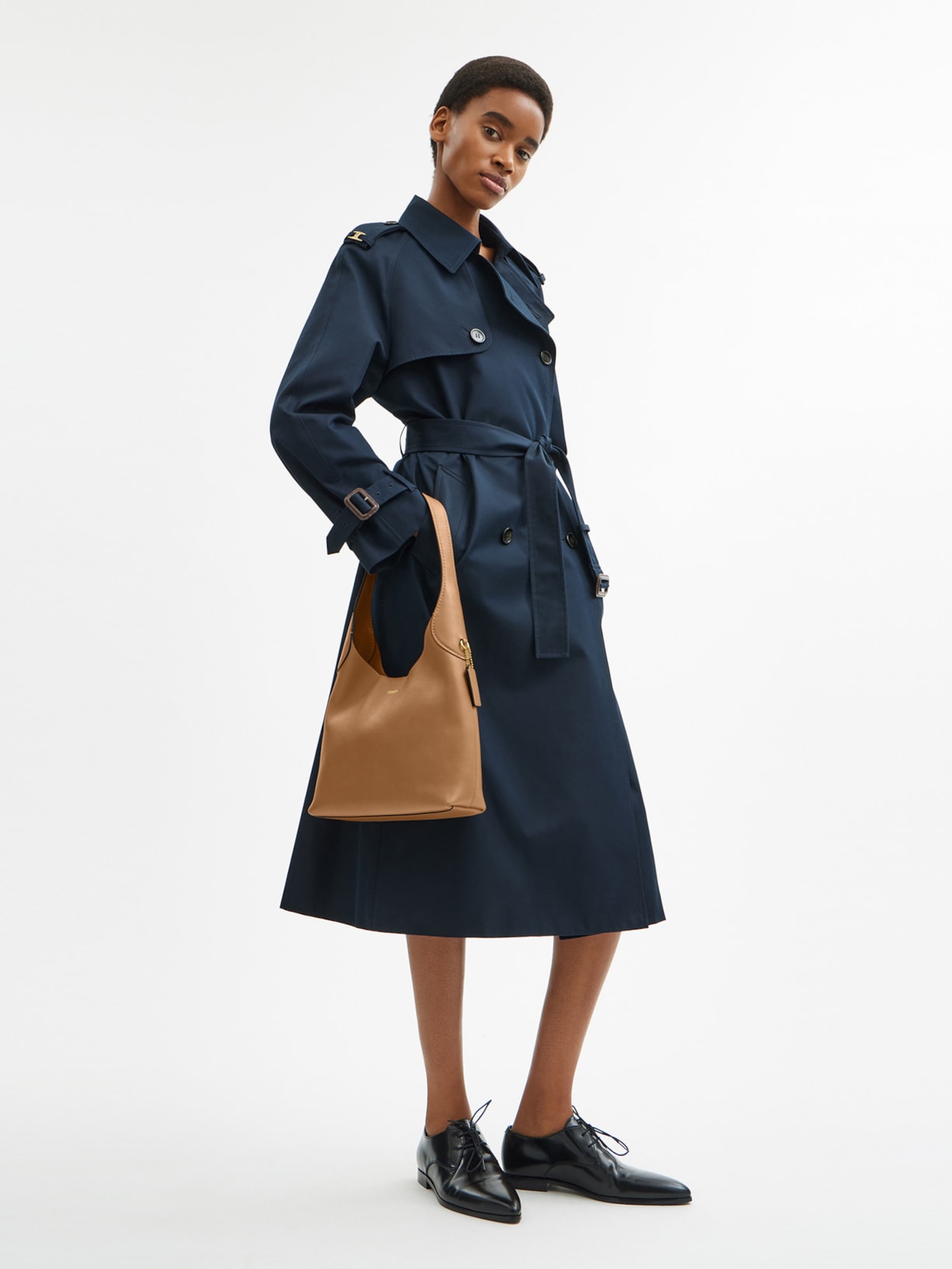 Bolsa Feminina Brooklyn Shoulder 28 Marrom Coach