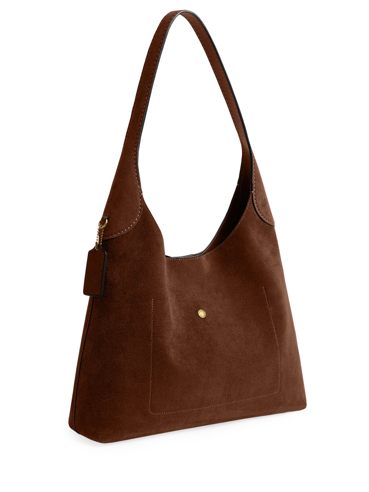 Bolsa Feminina Brooklyn Shoulder 34 Marrom Coach