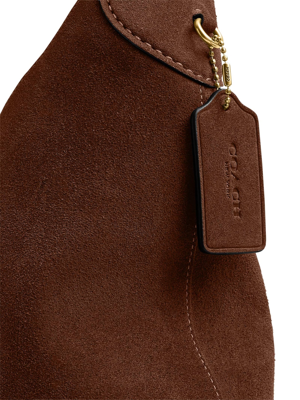 Bolsa Feminina Brooklyn Shoulder 34 Marrom Coach