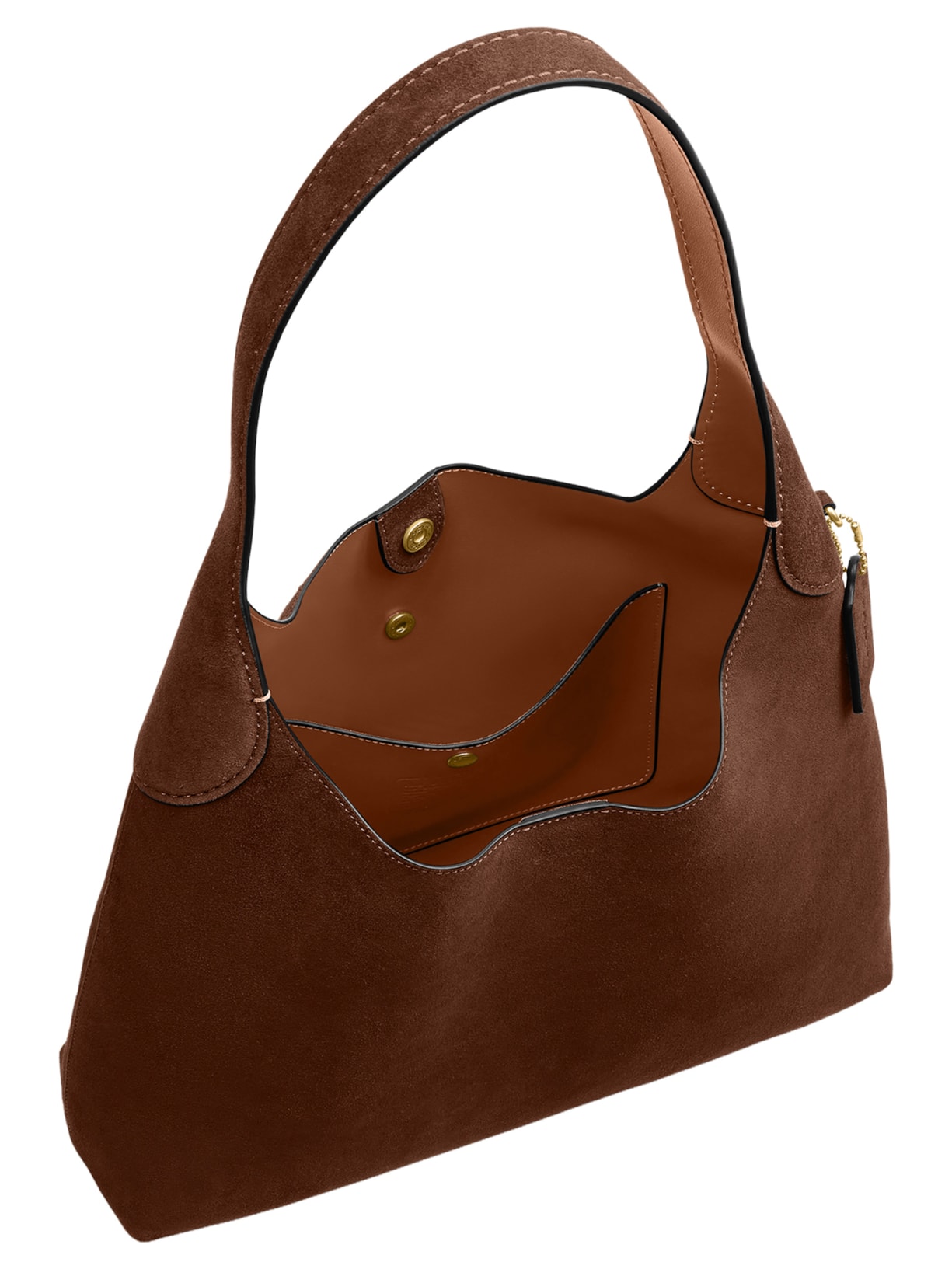 Bolsa Feminina Brooklyn Shoulder 34 – Marrom Coach