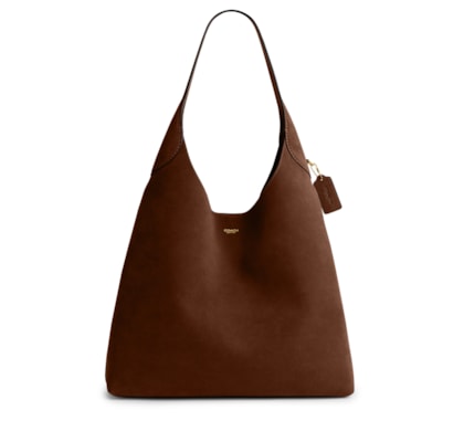 Bolsa Feminina Brooklyn Shoulder 39 Suede Warm - Marrom