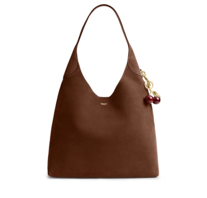 Bolsa Feminina Brooklyn Shoulder 39 Suede Warm - Marrom