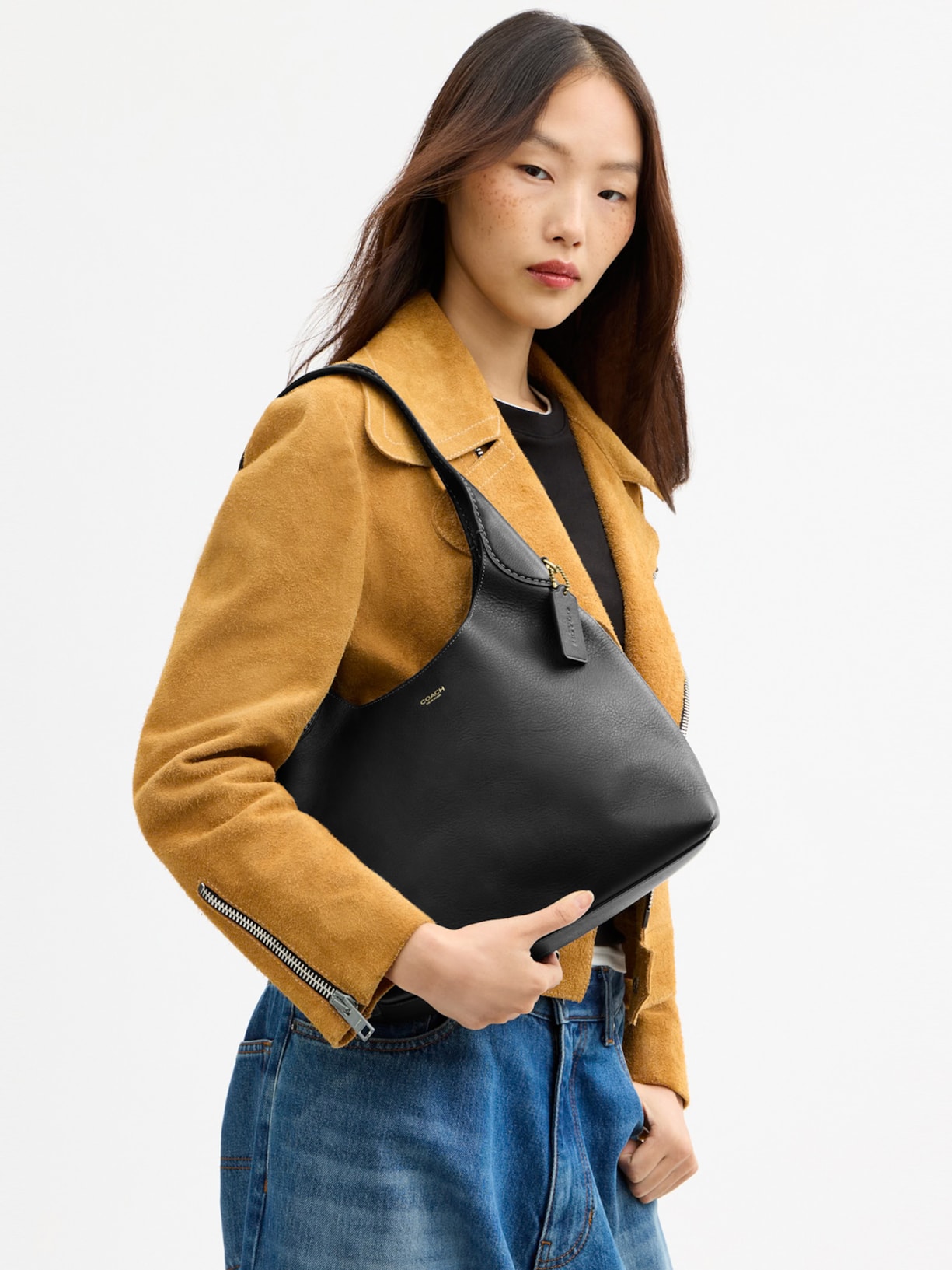 Bolsa Feminina Brooklyn Shoulder Preto Coach