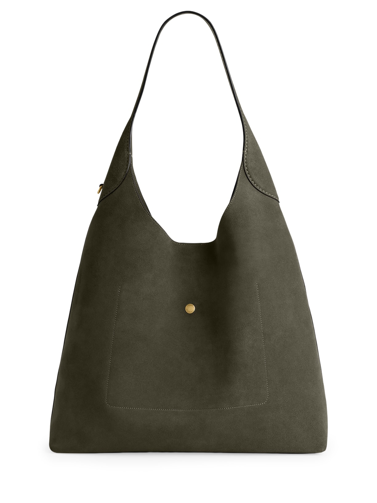 Bolsa Feminina Brooklyn Shoulder Suede Verde Coach
