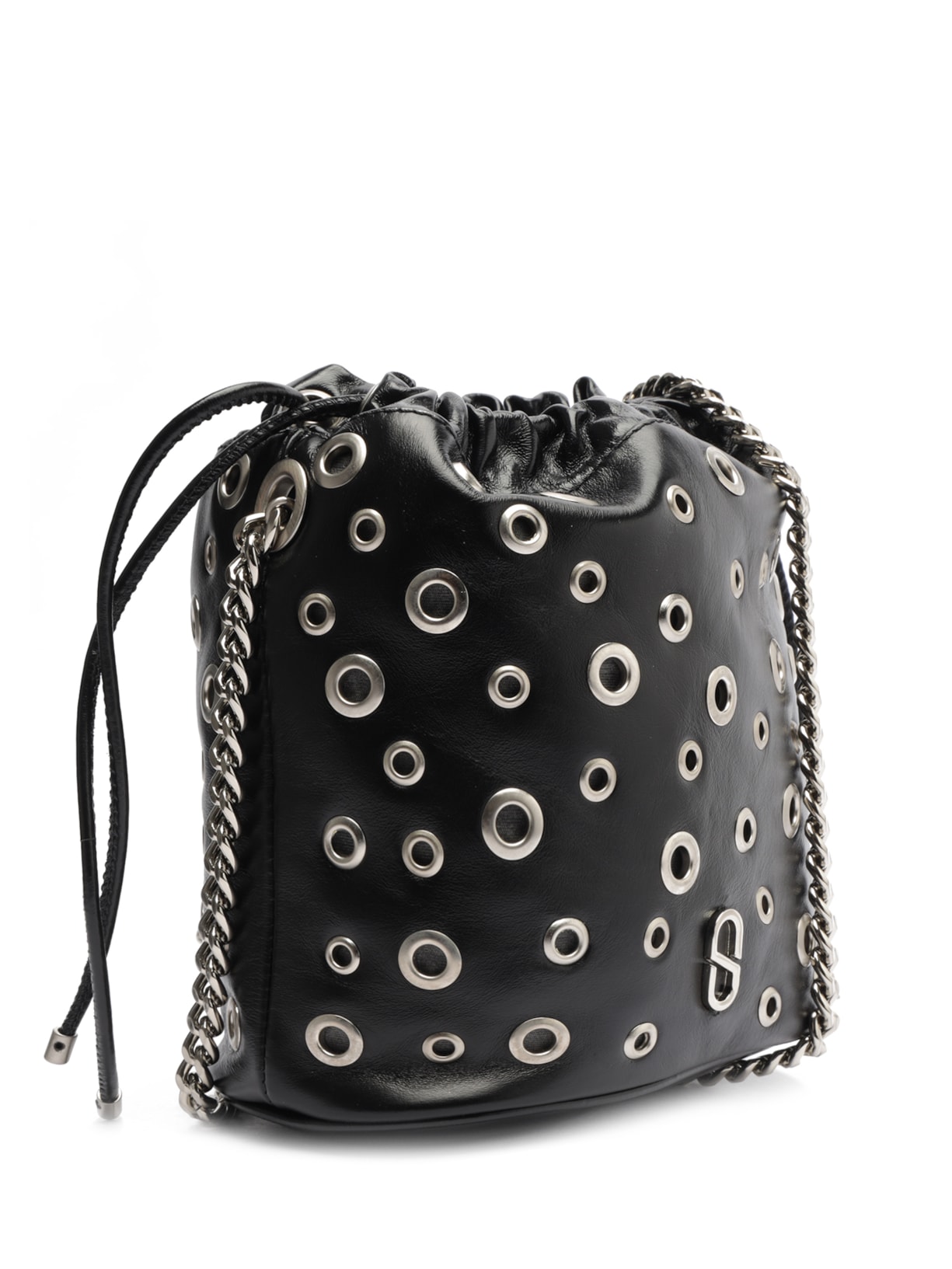 Bolsa Feminina Bucket Couro Preto Schutz