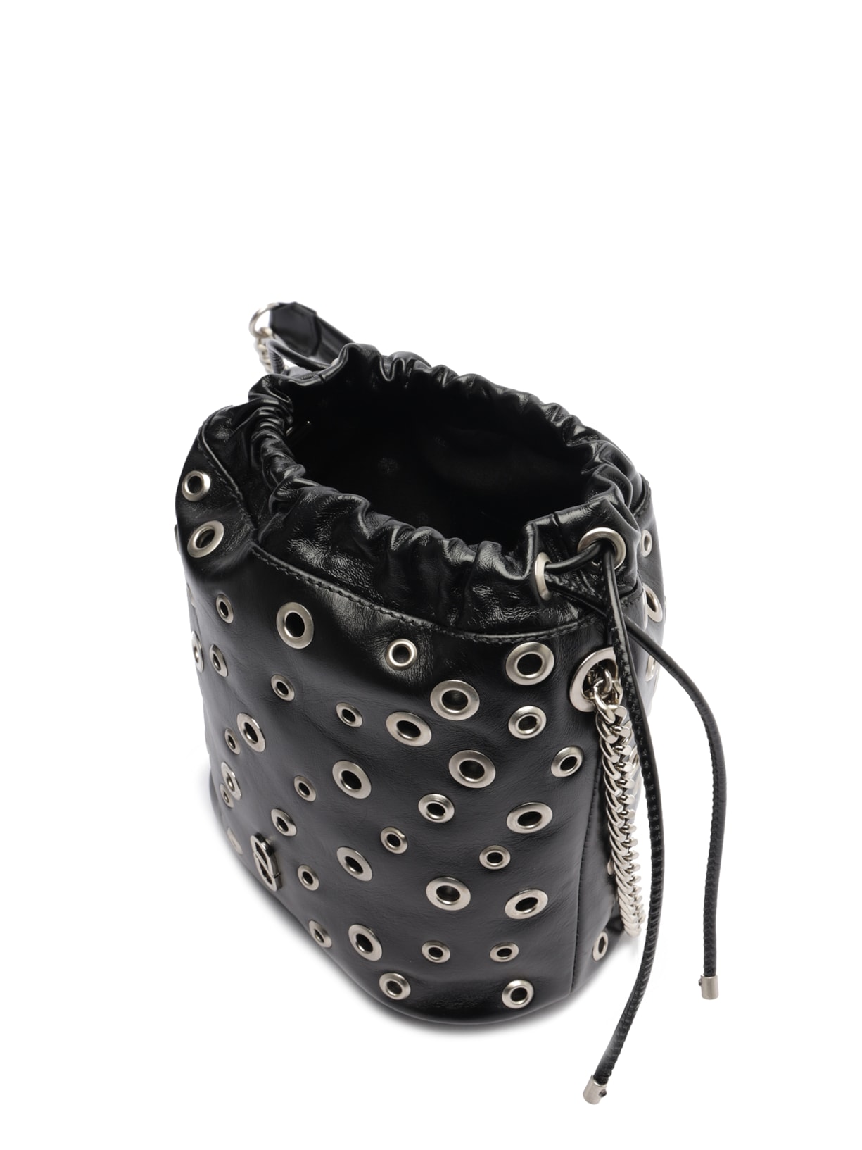 Bolsa Feminina Bucket Couro Preto Schutz