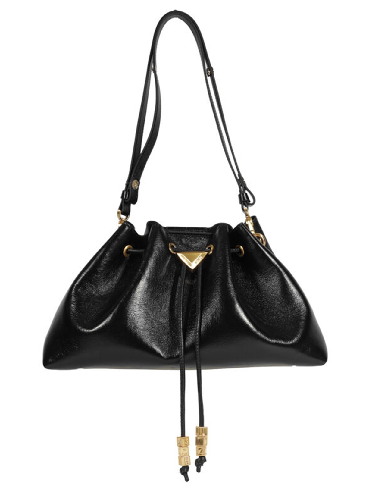 Bolsa Feminina Bucket Jess Couro - Preto