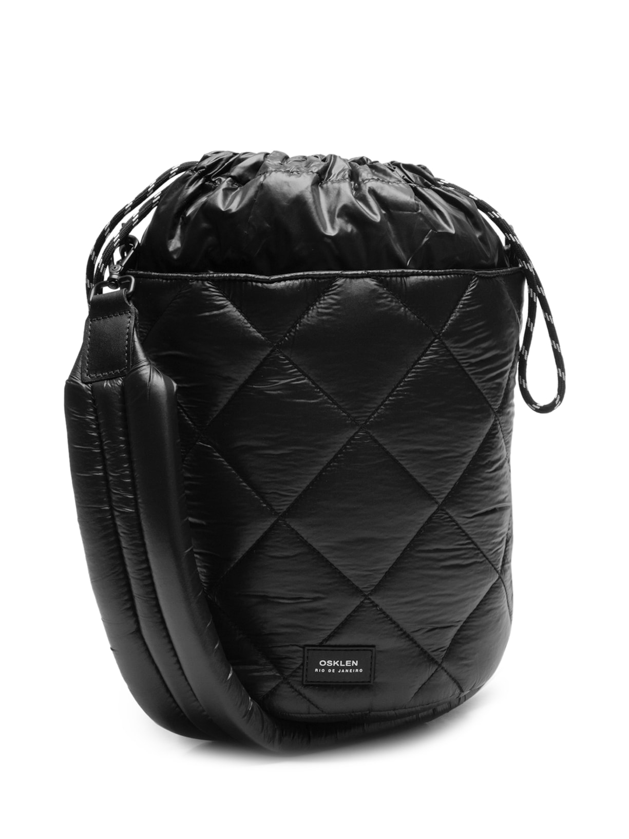 Bolsa Feminina Bucket Matelassê - Preto