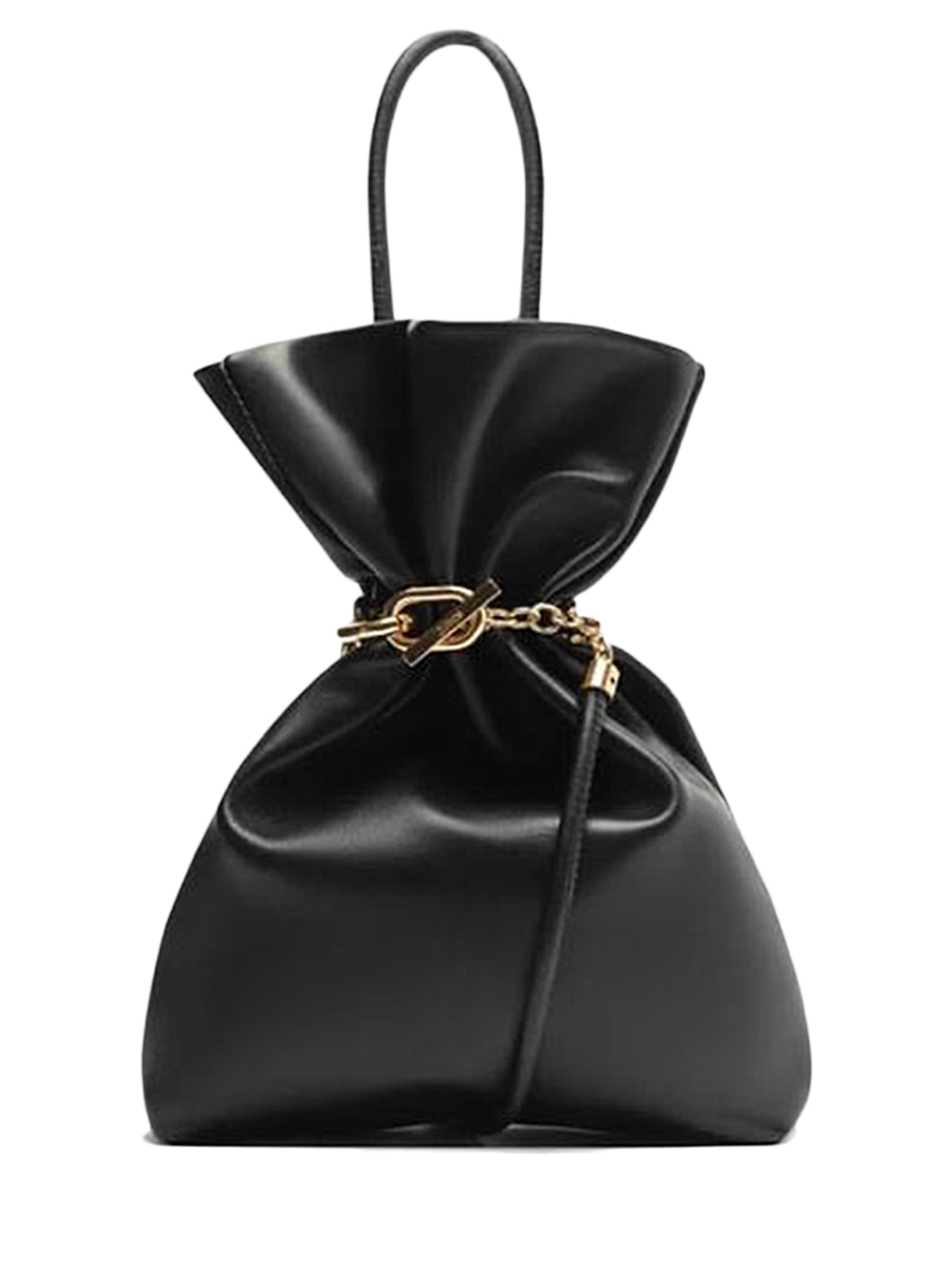 Bolsa Feminina Bucket Sin Couro - Preto