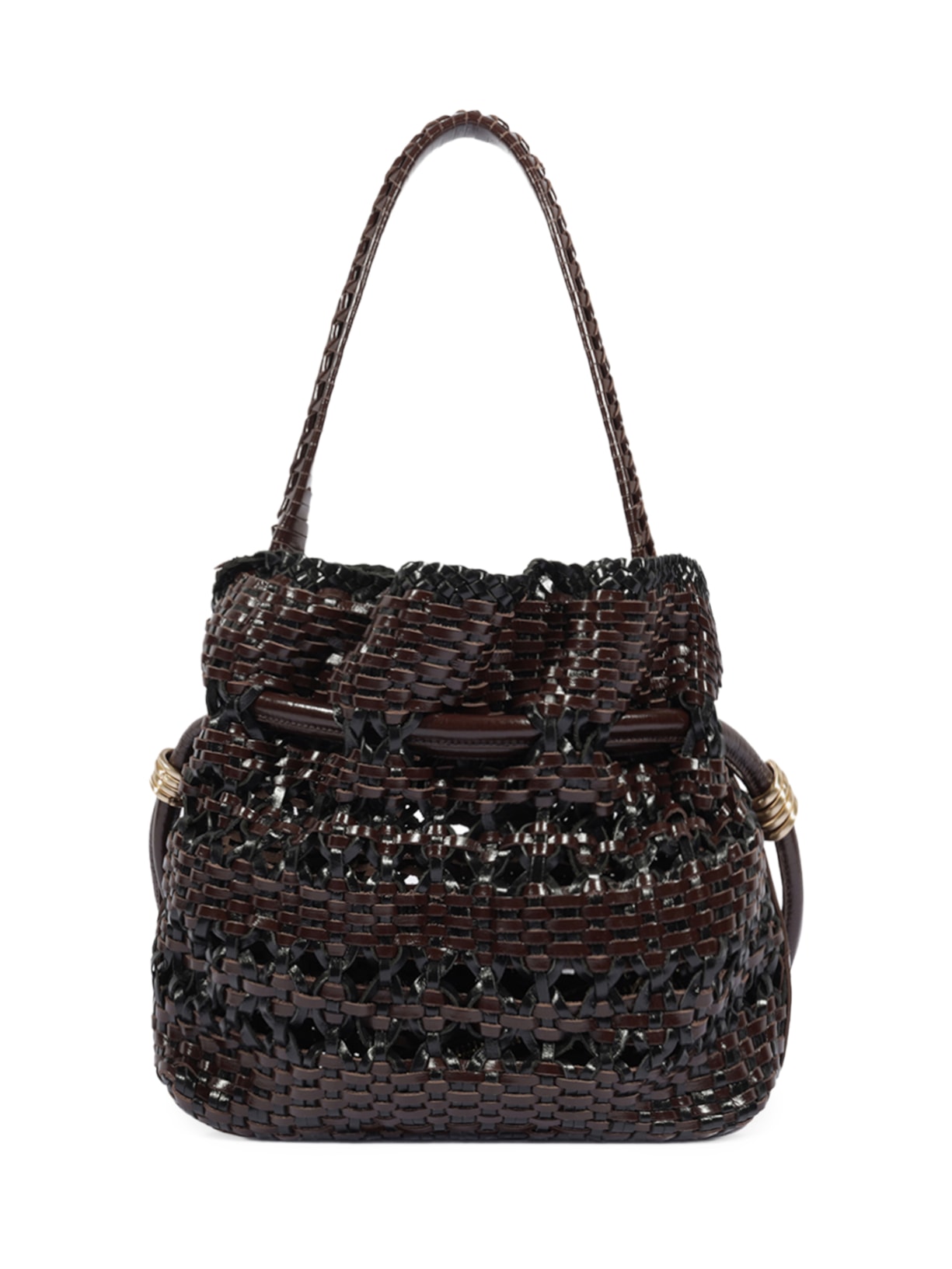 Bolsa Feminina Bucket Toulerie Média Couro Marrom Schutz