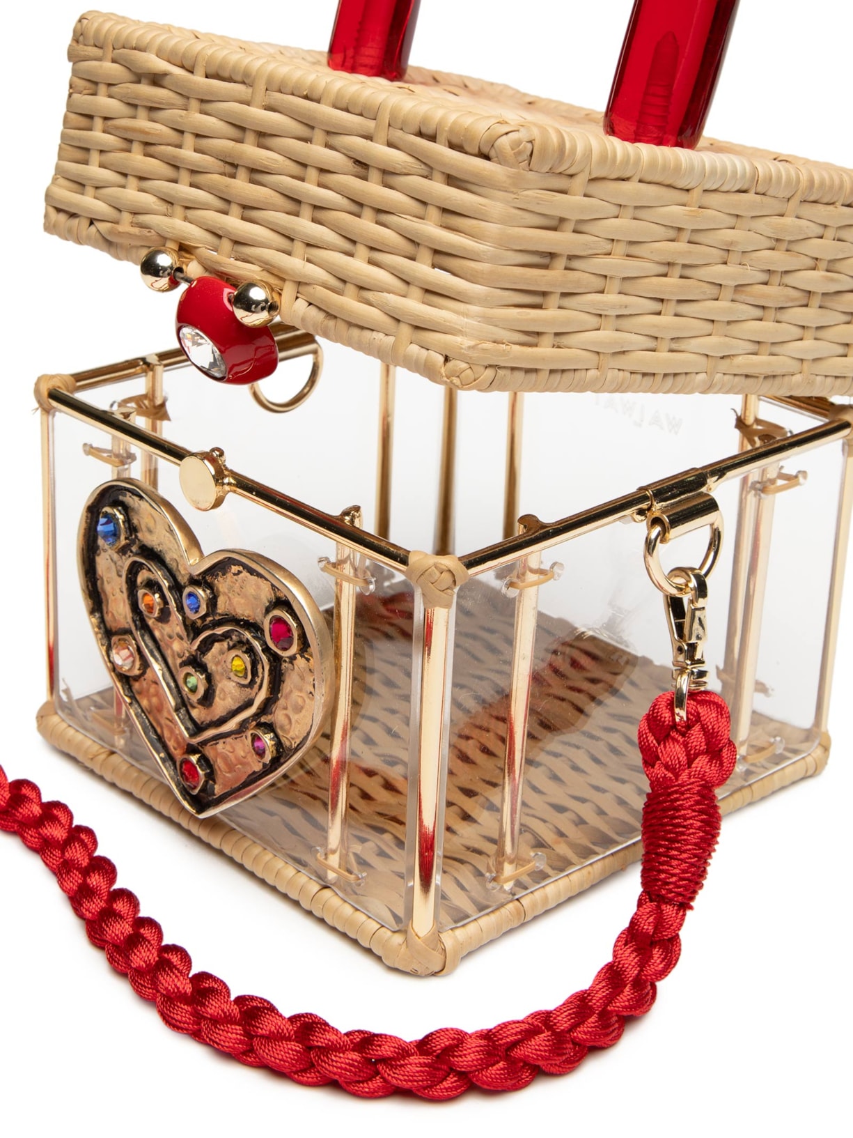 Bolsa Feminina Cacau Pulse Cristal Vermelho Waiwai