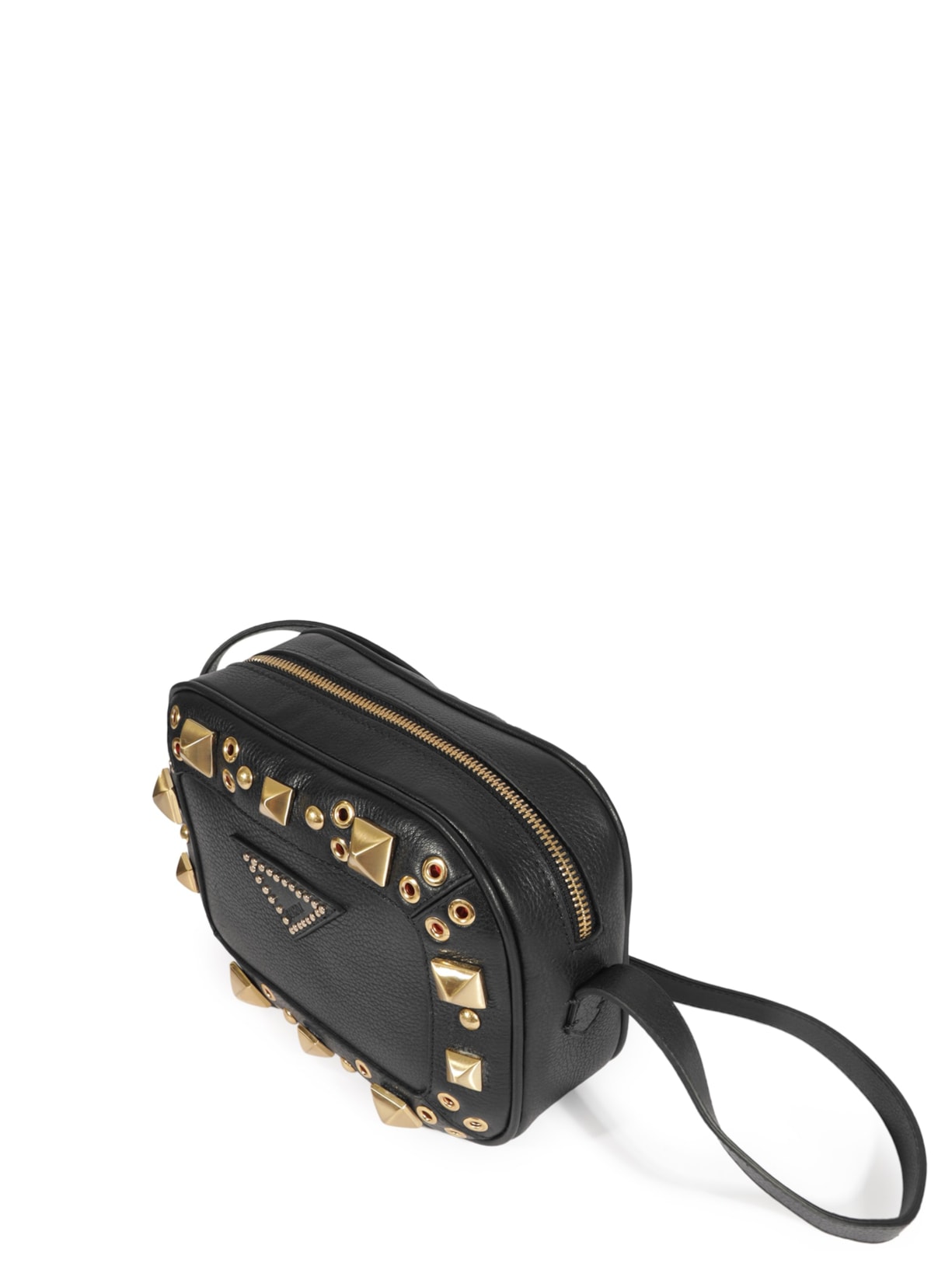 Bolsa Feminina Camera Bag Couro Preto Schutz