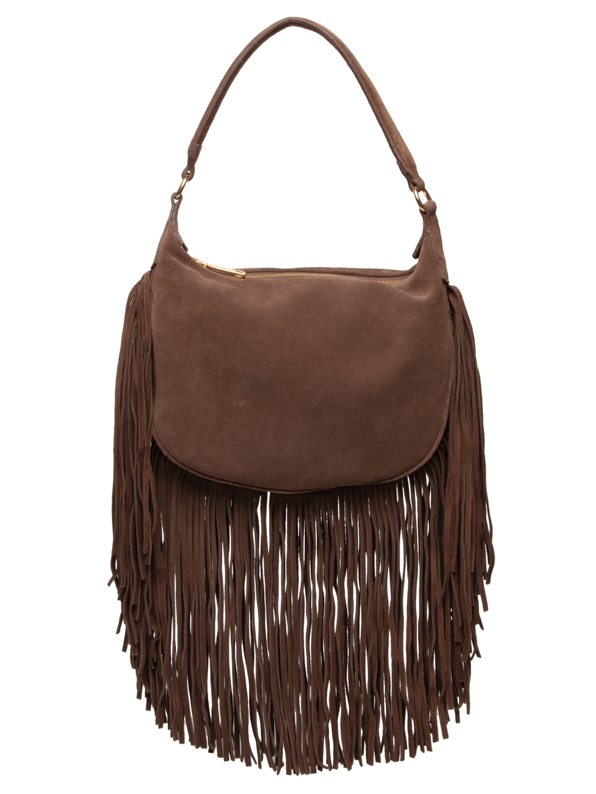 Bolsa Feminina Camurça Coffee - Marrom