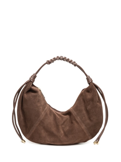 Bolsa Feminina Camurça Coffee Viena - Marrom