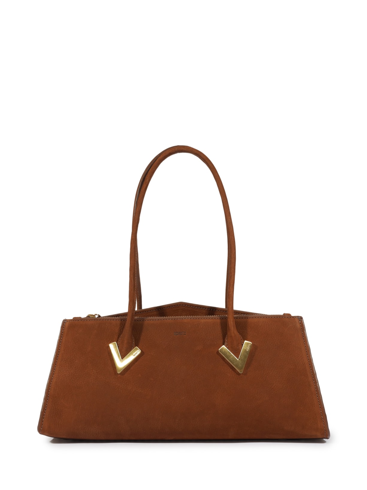 Bolsa Feminina Camurça Marrom Schutz