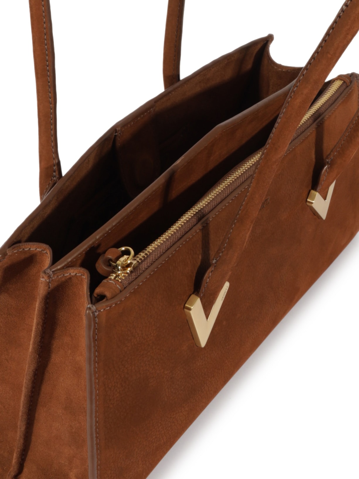 Bolsa Feminina Camurça Marrom Schutz