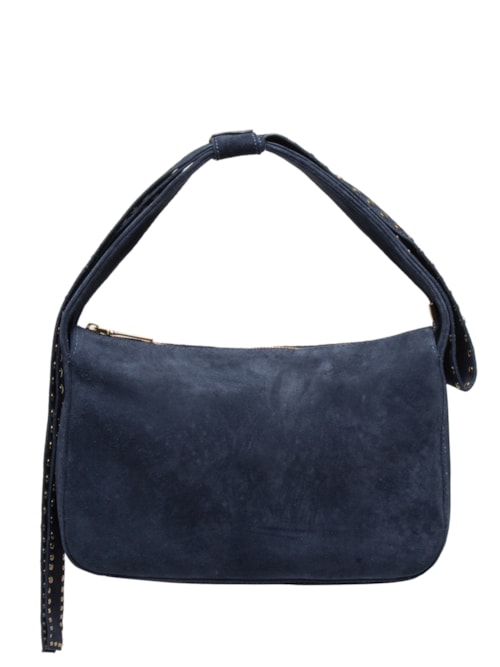 Bolsa Feminina Camurça Naval - Azul