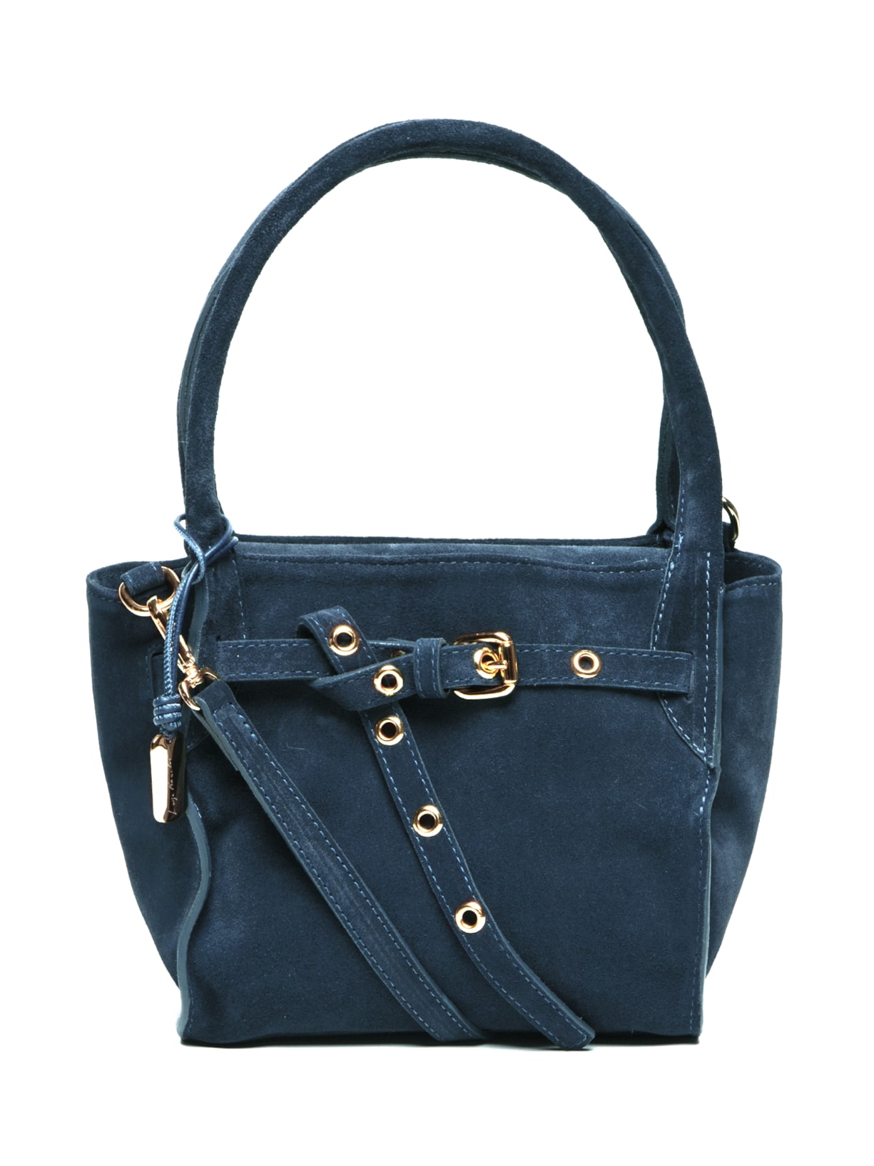 Bolsa Feminina Camurça Naval - Azul