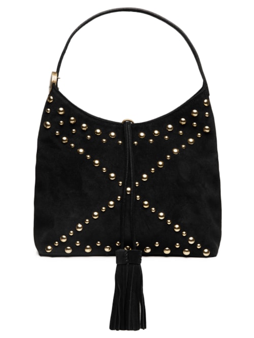Bolsa Feminina Camurça - Preto