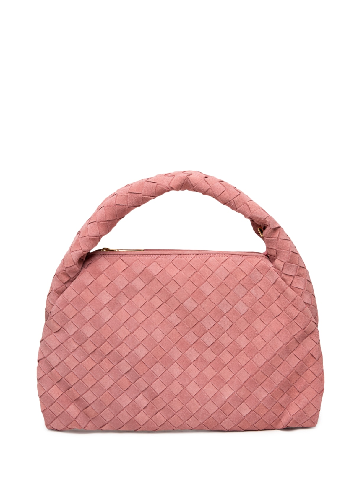 Bolsa Feminina Camurça Quartzo - Rosa