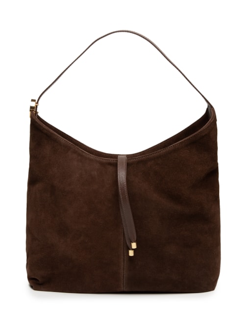 Bolsa Feminina Camurça Viena Coffe - Marrom