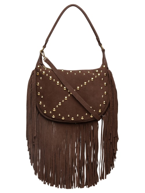 Bolsa Feminina Camurção Coffee - Marrom