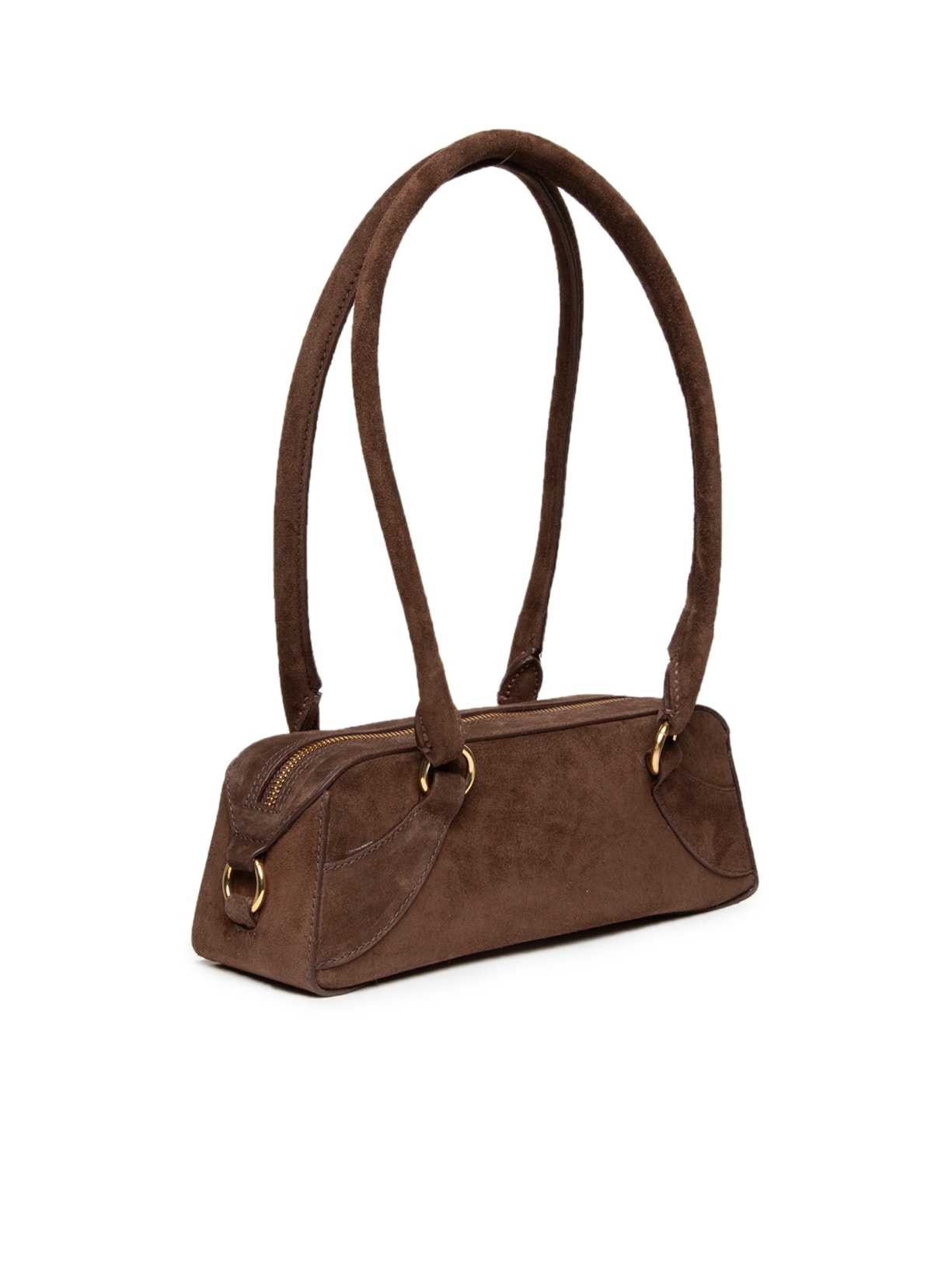 Bolsa Feminina Camurção Coffee Marrom Luiza Barcelos
