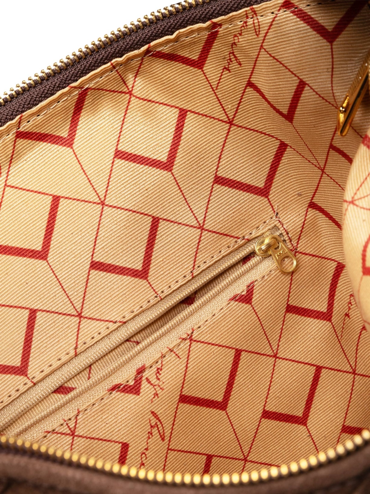 Bolsa Feminina Camurção Marrom Luiza Barcelos