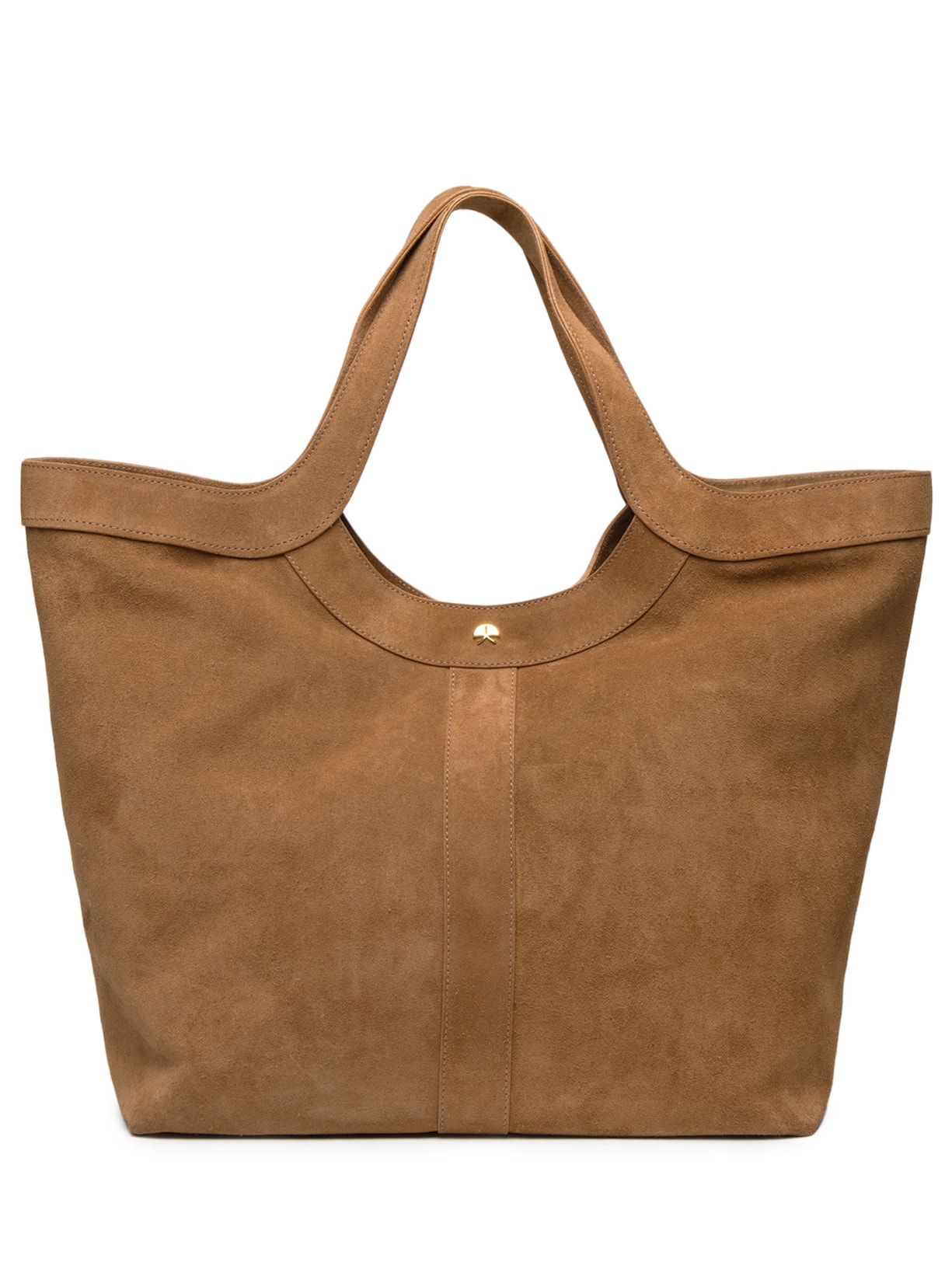 Bolsa Feminina Camurção Marrom Luiza Barcelos